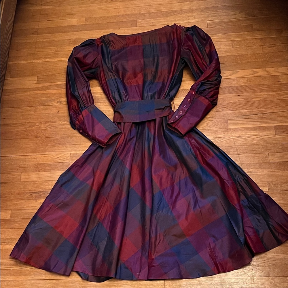 Vintage Francesca of Damon for Starington Silk Dress